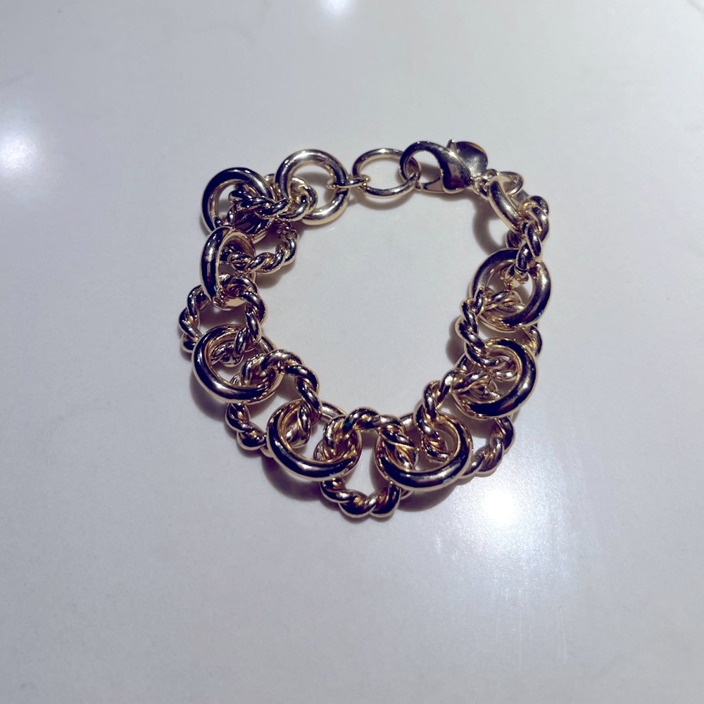 JCrew gold bracelet